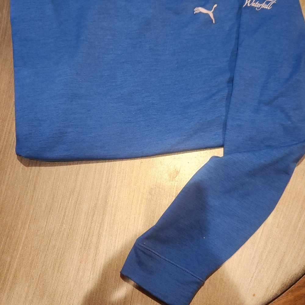 Mens XL Puma sweatshirt blue